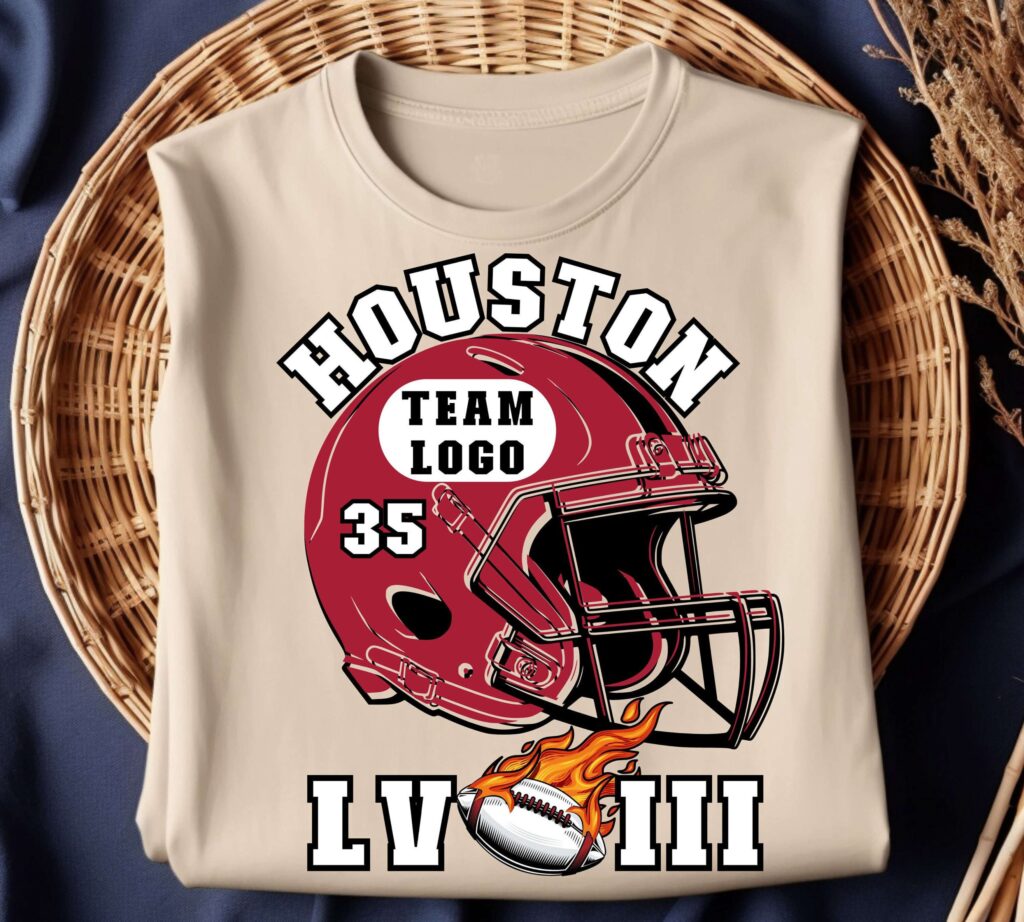 Super Bowl LVIII T-Shirt – Houston Football Team Game Day Tee Super Bowl LVIII T-Shirt – Houston Football Team Game Day Tee