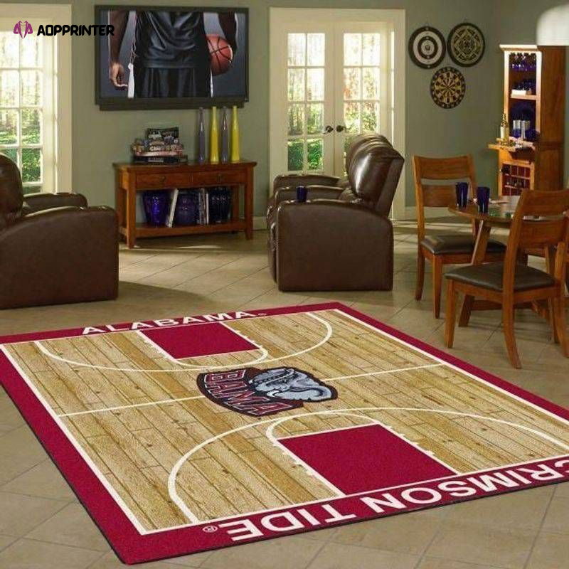 Team Alabama Crimson Tide Rug Living Room Floor Decor Fan Gifts Team Alabama Crimson Tide Rug Living Room Floor Decor Fan Gifts