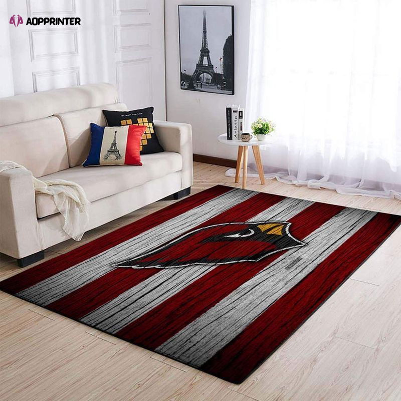 Team Arizona Cardinals Rug Living Room Floor Decor Fan Gifts Team Arizona Cardinals Rug Living Room Floor Decor Fan Gifts