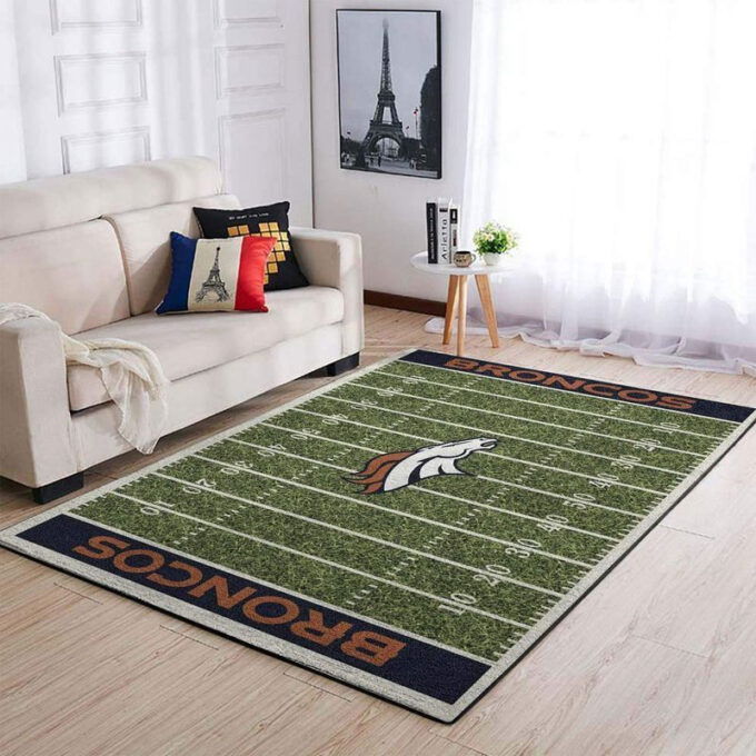 Team Den Rug Living Room Floor Decor Fan Gifts