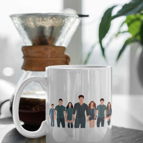 Cart 3 Teen Wolf Cast Scott McCall Allison Argent 11 oz Ceramic Mug Gift