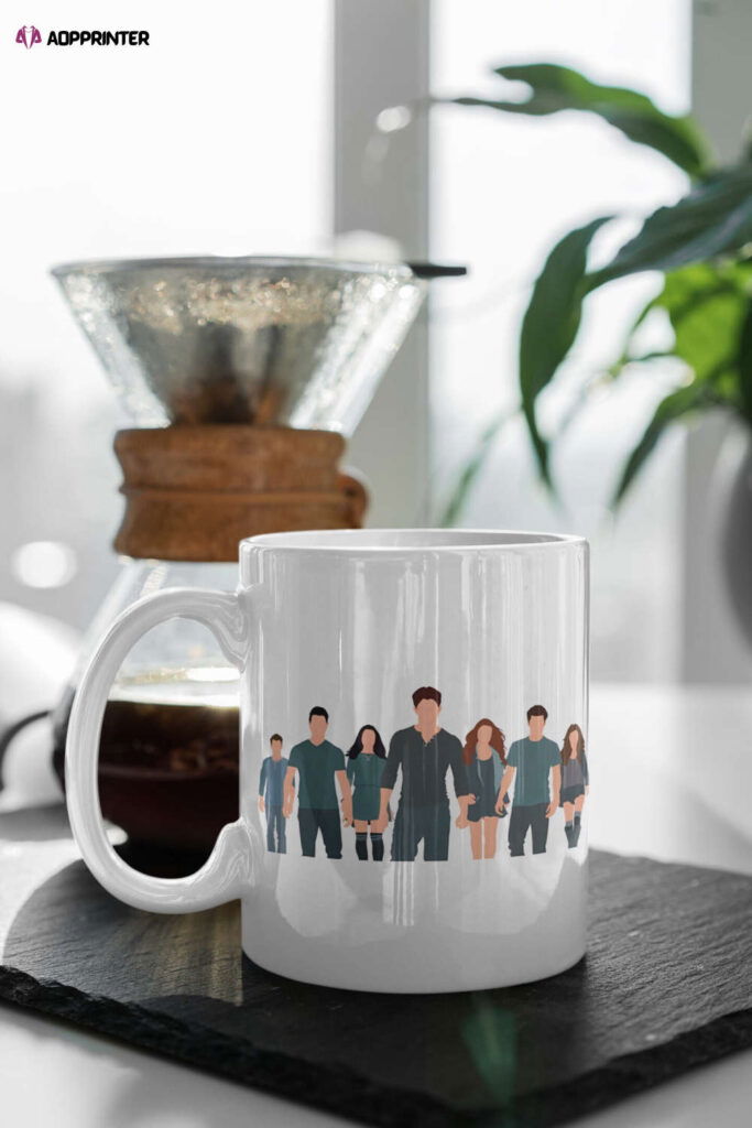 Teen Wolf Cast Scott McCall Allison Argent 11 oz Ceramic Mug Gift Teen Wolf Cast Scott McCall Allison Argent 11 oz Ceramic Mug Gift