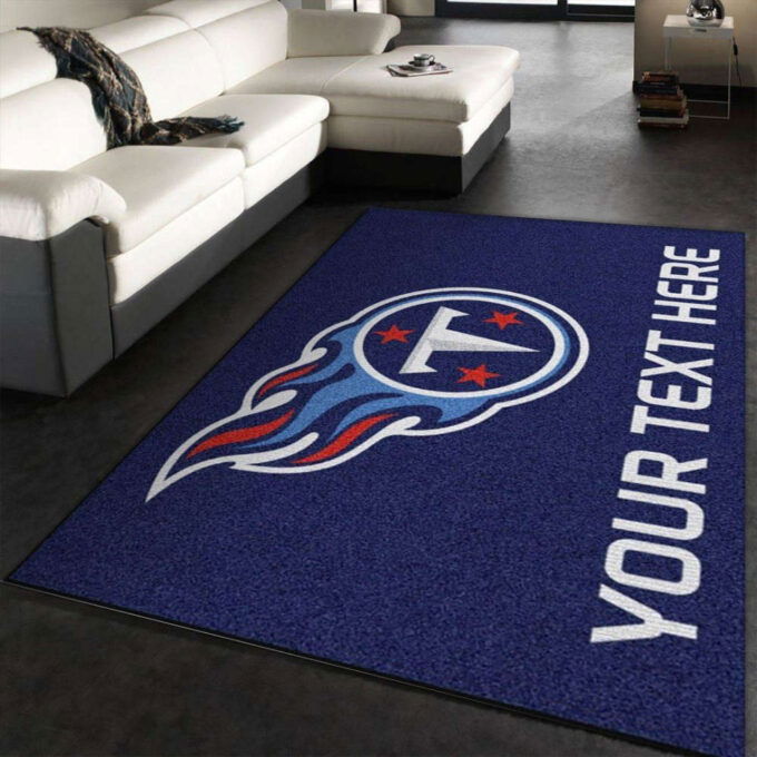 Tennessee Titans Rug Living Room Floor Decor Fan Gifts