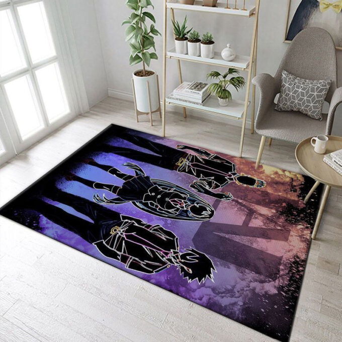 The Big 3 My Hero Academia Rug Living Room Floor Decor Fan Gifts