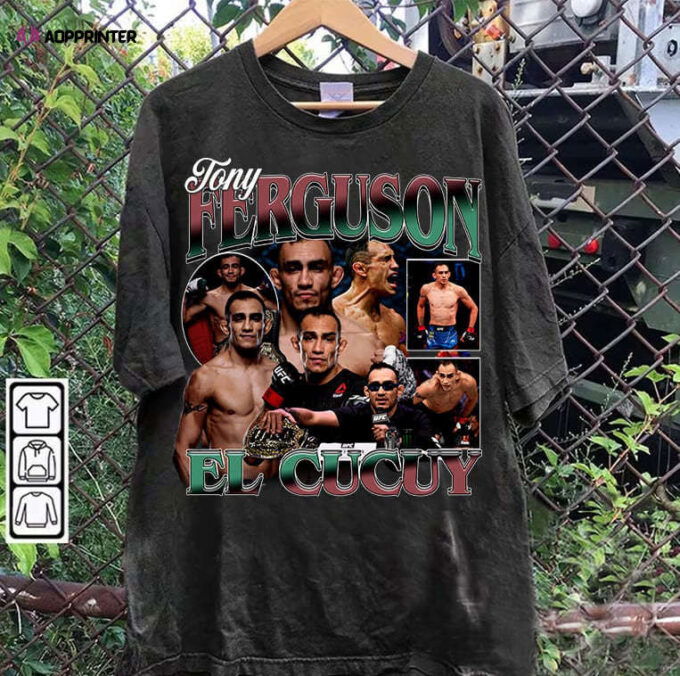 Tony Ferguson Shirt – Tony Ferguson Sweatshirt – American Professional Wrestler TeeUnisex Shirt