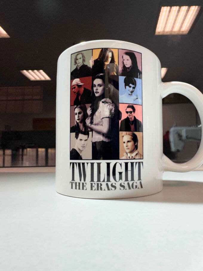 Twilight The Eras Saga Bella, Edward, Jasper, Carlisle, Esme, Alice, Cullens  Vampires 11 oz Ceramic Mug Gift