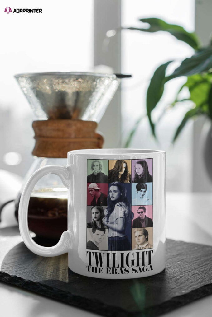 Twilight The Eras Saga Bella, Edward, Jasper, Carlisle, Esme, Alice, Cullens  Vampires 11 oz Ceramic Mug Gift