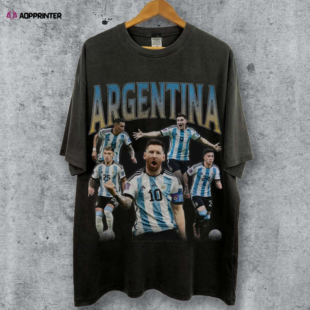 Vintage Retro argentina Soccer Team Shirt Soccer Bootleg Shirt Soccer Shirt Football Fan Gifts Soccer Tee Vintage Retro argentina Soccer Team Shirt Soccer Bootleg Shirt Soccer Shirt Football Fan Gifts Soccer Tee