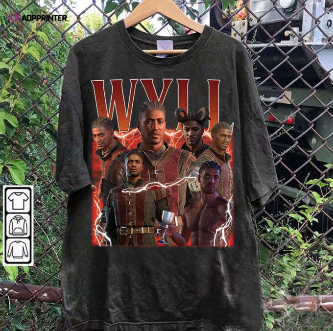 Wyll Gate 3 T-Shirt – Wyll Baldurs Gate 3 Sweatshirt – American Game For Kid Unisex Shirt