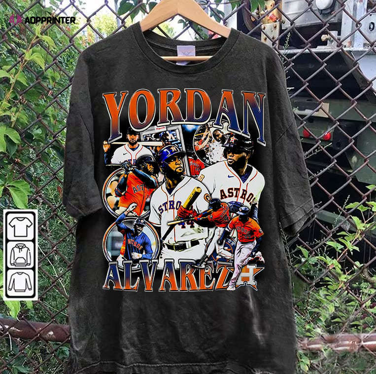 Yordan Álvarez T-Shirt – Yordan Álvarez Sweatshirt – Retro American Baseball Unisex Shirt Yordan Álvarez T-Shirt – Yordan Álvarez Sweatshirt – Retro American Baseball Unisex Shirt