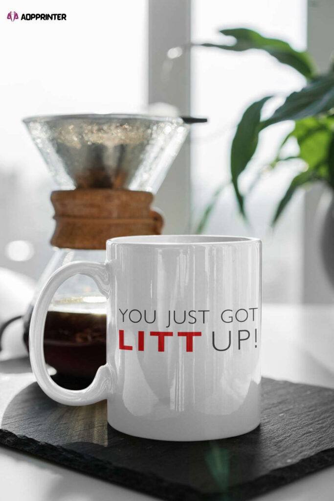 You Just Got Litt Up, Harvey Specter, Suits Inspired Mug, Funny Coffee Mug, Novelty Gift, 11 oz Ceramic Mug Gift You Just Got Litt Up, Harvey Specter, Suits Inspired Mug, Funny Coffee Mug, Novelty Gift, 11 oz Ceramic Mug Gift