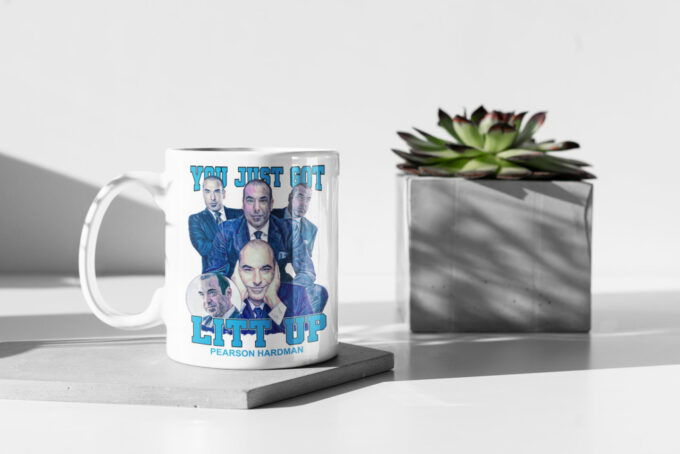 You Just Got Litt Up, Vintage 90’s Louis Litt Mug, Harvey Specter, Suits Inspired Mug, Funny Coffee Mug 11 oz Ceramic Mug Gift Birthday Gift