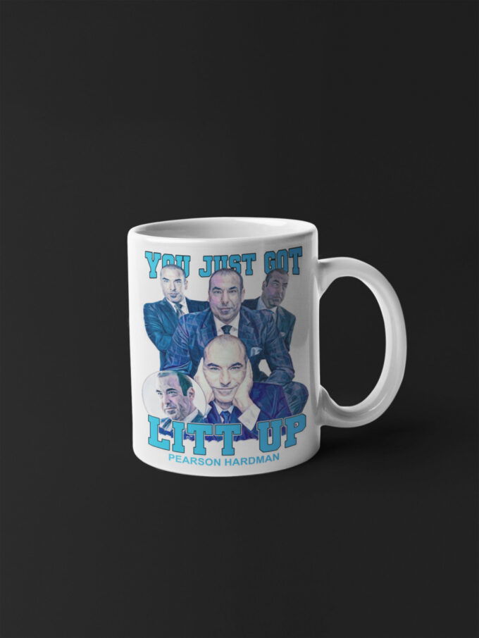 You Just Got Litt Up, Vintage 90’s Louis Litt Mug, Harvey Specter, Suits Inspired Mug, Funny Coffee Mug 11 oz Ceramic Mug Gift Birthday Gift