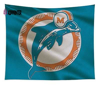 7 Miami Dolphins Uniform Joe Hamilton Tapestry 7 Miami Dolphins Uniform Joe Hamilton Tapestry