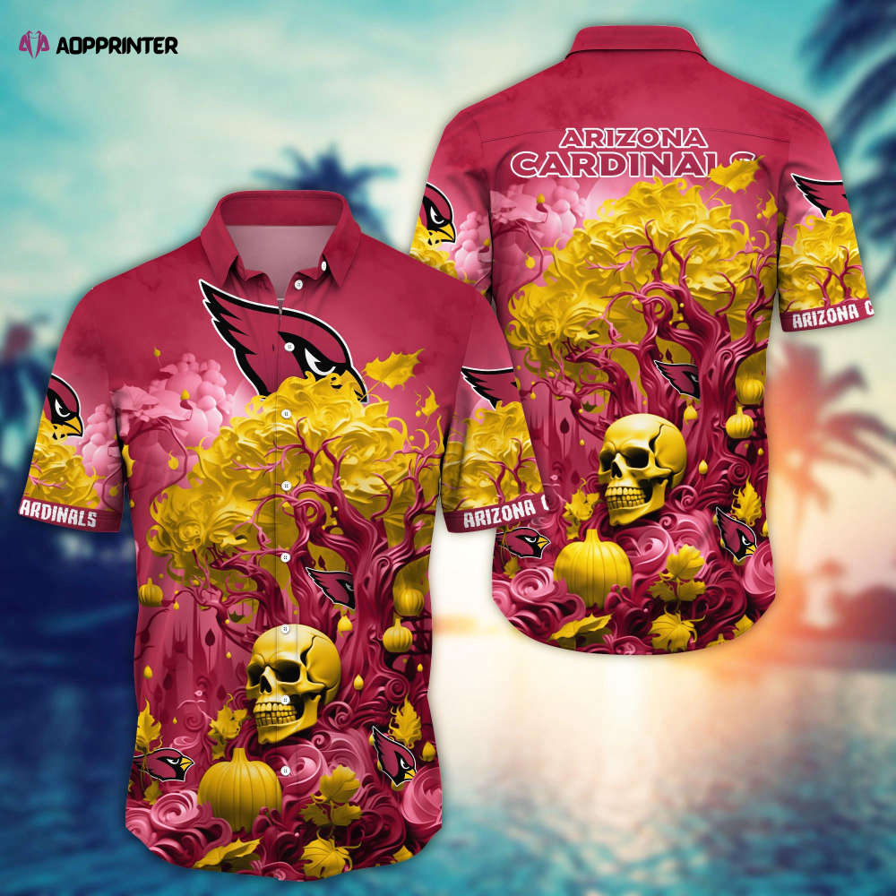 Arizona Cardinals Skull Trending Hawaii Shirt New Arrivals H51939 Arizona Cardinals Skull Trending Hawaii Shirt New Arrivals H51939