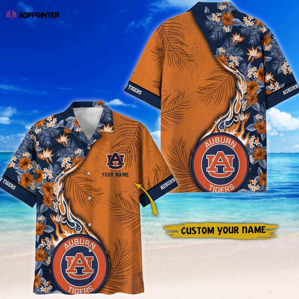 Auburn Tigers Hawaiian Shirt Gift Men Women Gift Men Women Custom Auburn Tigers Hawaiian Shirt Gift Men Women Gift Men Women Custom