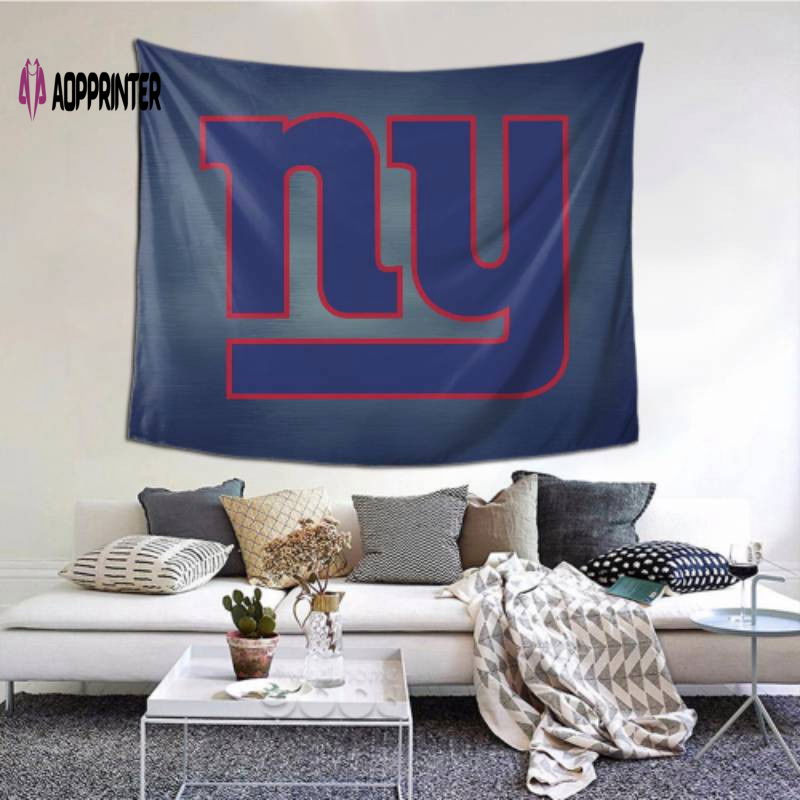 New York Giants Bedroom Living Tapestry – Perfect Dorm Party Decor New York Giants Bedroom Living Tapestry – Perfect Dorm Party Decor