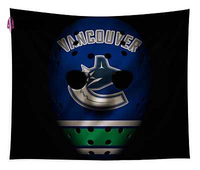 Canucks Jersey Mask Joe Hamilton Tapestry Canucks Jersey Mask Joe Hamilton Tapestry