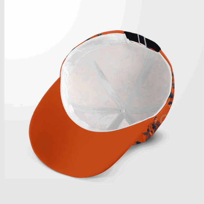 Chicago Bears Floral Hawaiian Adjustable Baseball Classic Cap Men Hat