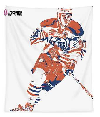 Connor McDavid Edmonton Oilers Tapestry – Pixel Art 6 – Joe Hamilton Design Connor McDavid Edmonton Oilers Tapestry – Pixel Art 6 – Joe Hamilton Design