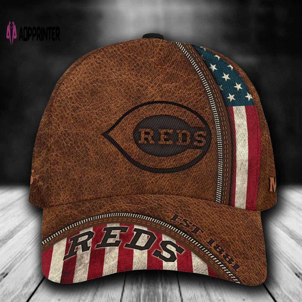Customized MLB Cincinnati Reds Baseball Cap Luxury For Fans Customized MLB Cincinnati Reds Baseball Cap Luxury For Fans