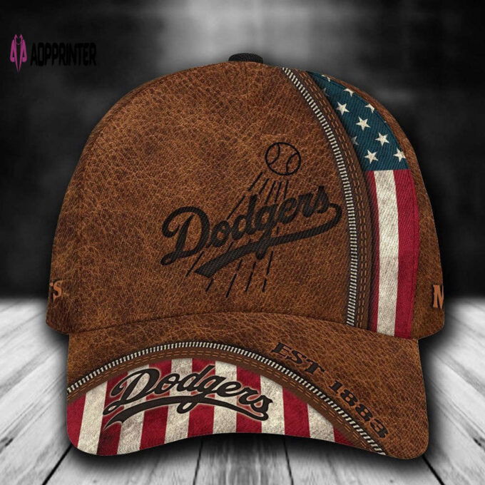 Customized MLB Los Angeles Dodgers Baseball Cap Luxury For Fans