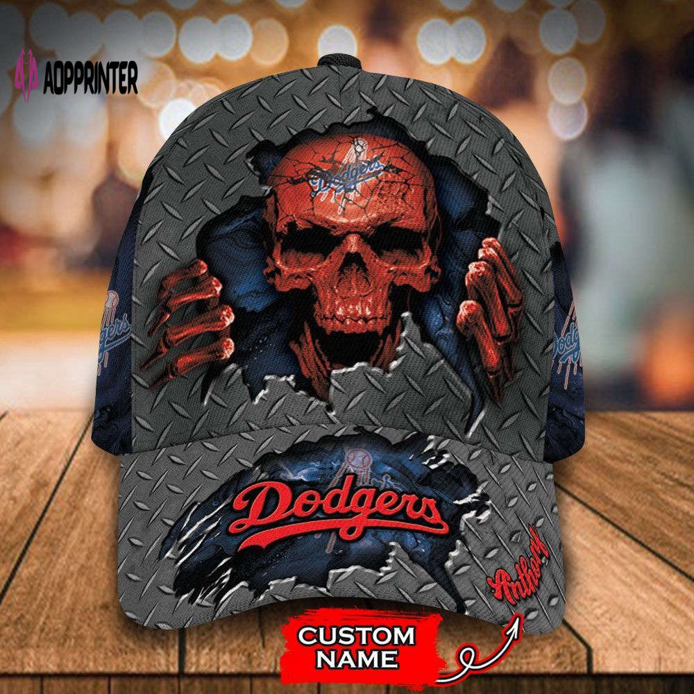 Customized MLB Los Angeles Dodgers Baseball Cap Skull For Fans Customized MLB Los Angeles Dodgers Baseball Cap Skull For Fans