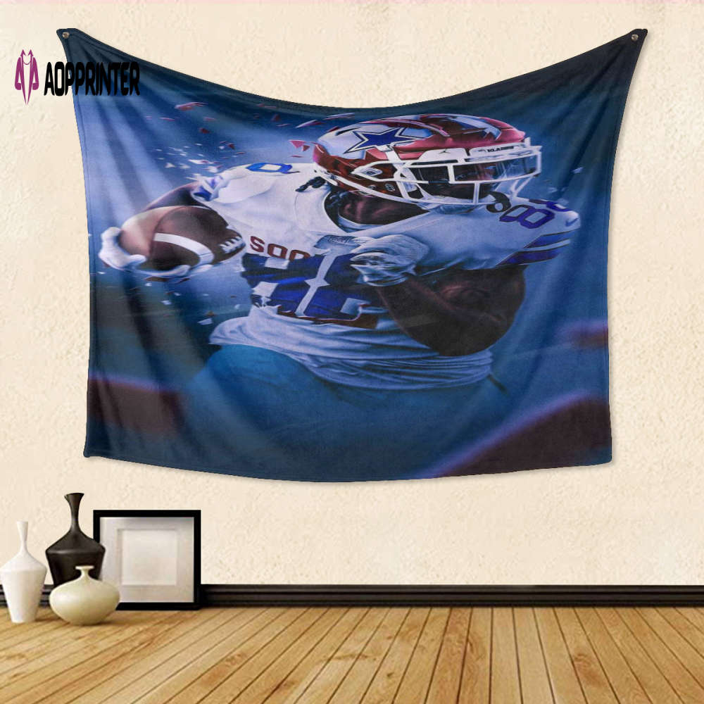 Dallas Cowboys Michael Running Gift: 3D Full Printing Tapestry for Ultimate Fan Dallas Cowboys Michael Running Gift: 3D Full Printing Tapestry for Ultimate Fan