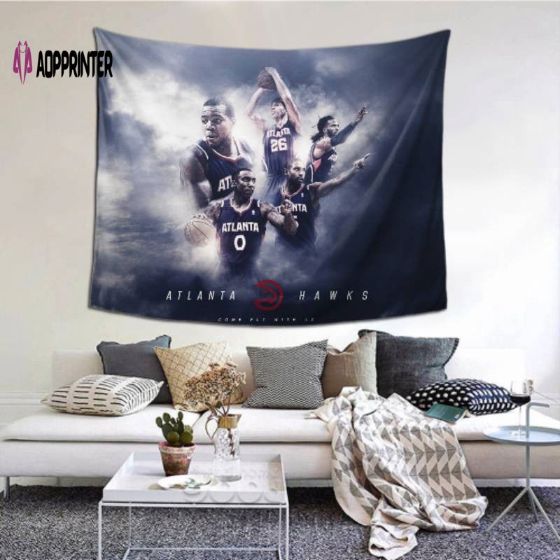 Atlanta Hawks Tapestry – 155208: Vibrant Decorative Wall Décor for NBA Fans Atlanta Hawks Tapestry – 155208: Vibrant Decorative Wall Décor for NBA Fans