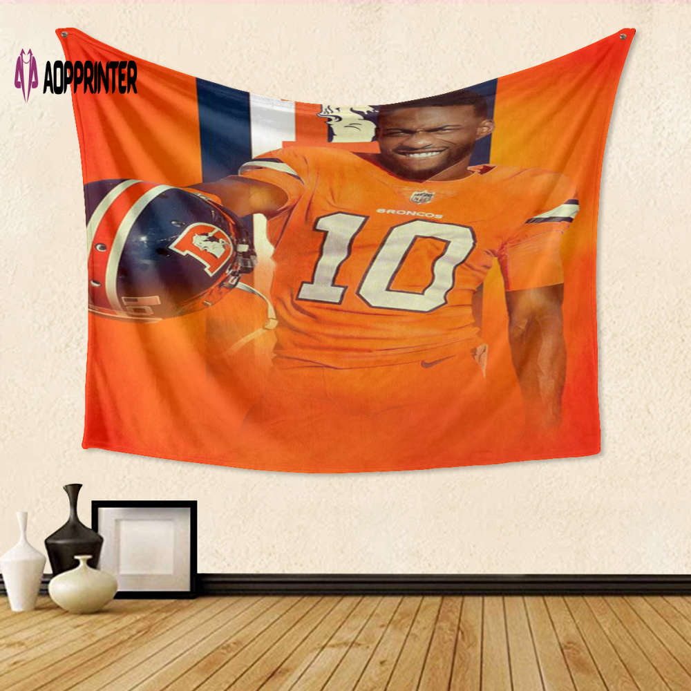 Denver Broncos Emmanuel Sanders2 Gift For Fan 3D Full Printing Tapestry Denver Broncos Emmanuel Sanders2 Gift For Fan 3D Full Printing Tapestry