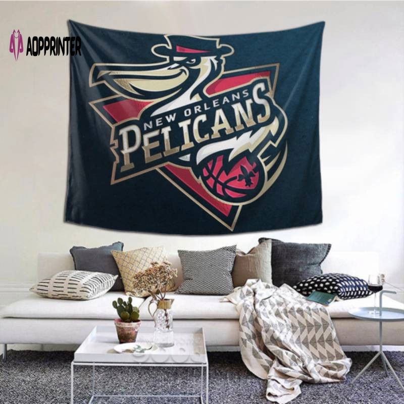Durable New Orleans Pelicans Tapestry – Perfect Beach Shawl Scarf Blanket Durable New Orleans Pelicans Tapestry – Perfect Beach Shawl Scarf Blanket