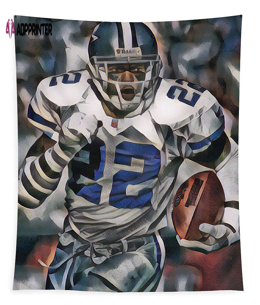 Emmitt Smith Dallas Cowboys Tapestry Gifts For Fans 4 Emmitt Smith Dallas Cowboys Tapestry Gifts For Fans 4