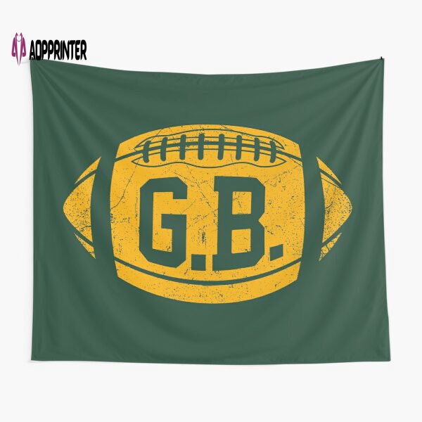 GB Retro Green Tapestry Gifts For Fans GB Retro Green Tapestry Gifts For Fans