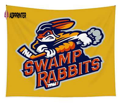 Enhance Décor with Greenville Swamp Rabbits Transparent Tapestry by Hanri Jayadi Enhance Décor with Greenville Swamp Rabbits Transparent Tapestry by Hanri Jayadi
