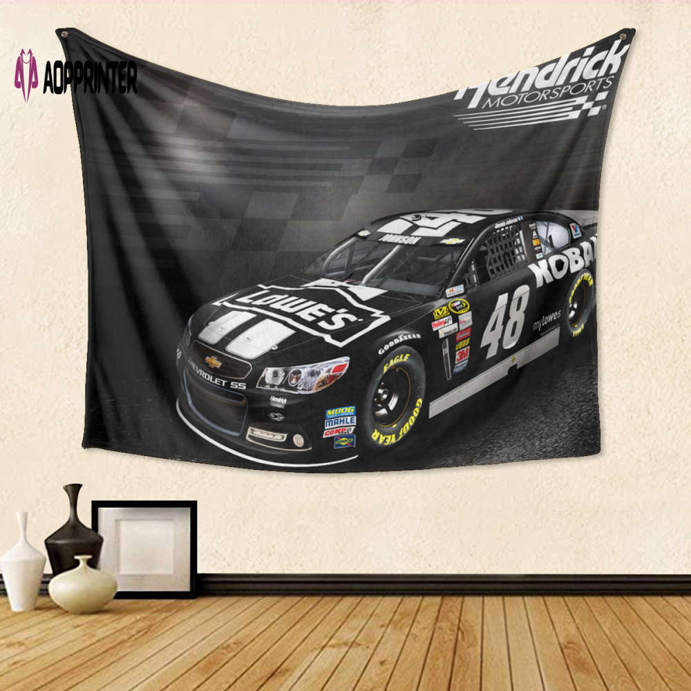 Hendrick Motorsports Car4 Gift: Engaging 3D Full Printing Tapestry for Fanatics Hendrick Motorsports Car4 Gift: Engaging 3D Full Printing Tapestry for Fanatics