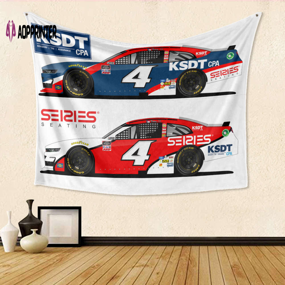 JD Motorsport W Gary Keller Car1 Gift For Fan 3D Full Printing Tapestry JD Motorsport W Gary Keller Car1 Gift For Fan 3D Full Printing Tapestry