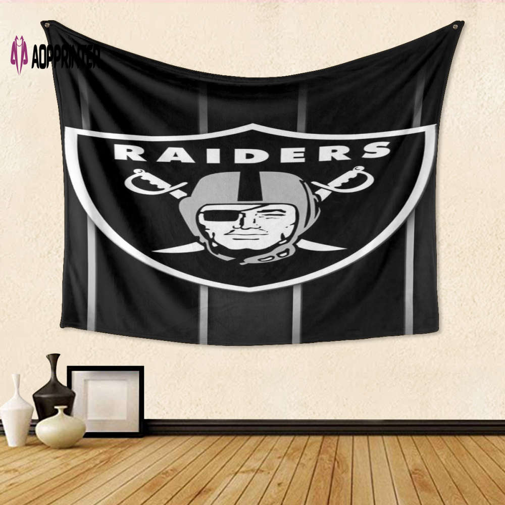 Las Vegas Raiders Logo Art12 Tapestry – Perfect Gift for Fans 3D Full Printing Las Vegas Raiders Logo Art12 Tapestry – Perfect Gift for Fans 3D Full Printing