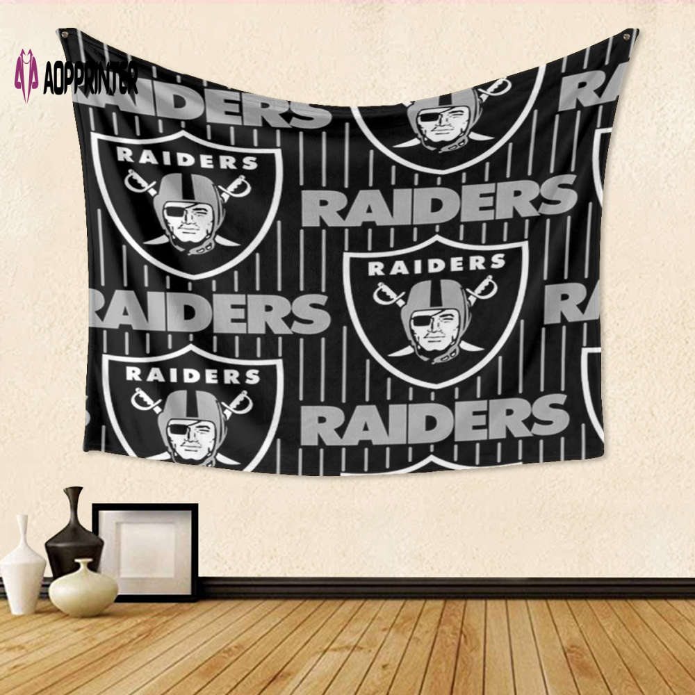 Las Vegas Raiders Logo Pattern11 Gift For Fan 3D Full Printing Tapestry Las Vegas Raiders Logo Pattern11 Gift For Fan 3D Full Printing Tapestry