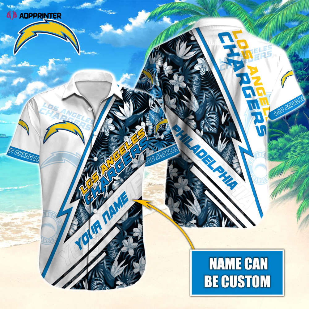 Los Angeles Chargers NFL-Hawaiian shirt Custom T-40920 Los Angeles Chargers NFL-Hawaiian shirt Custom T-40920
