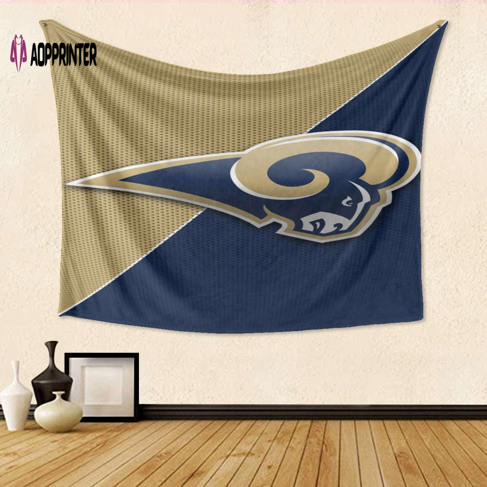 Los Angeles Rams Navy Yellow1 3D Full Printing Tapestry – Perfect Gift for Fans! Los Angeles Rams Navy Yellow1 3D Full Printing Tapestry – Perfect Gift for Fans!