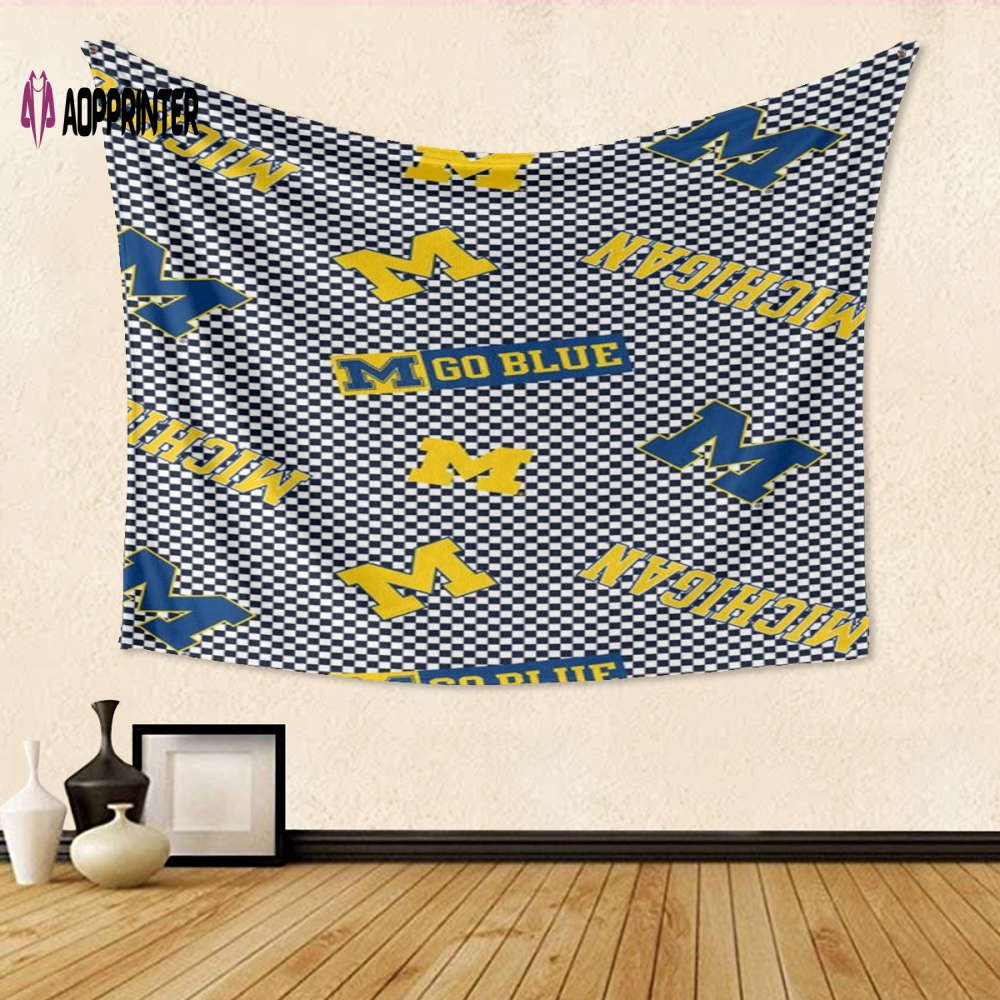 Michigan Wolverines TA6 Gift: 3D Full Printing Tapestry – Perfect for Fans! Michigan Wolverines TA6 Gift: 3D Full Printing Tapestry – Perfect for Fans!