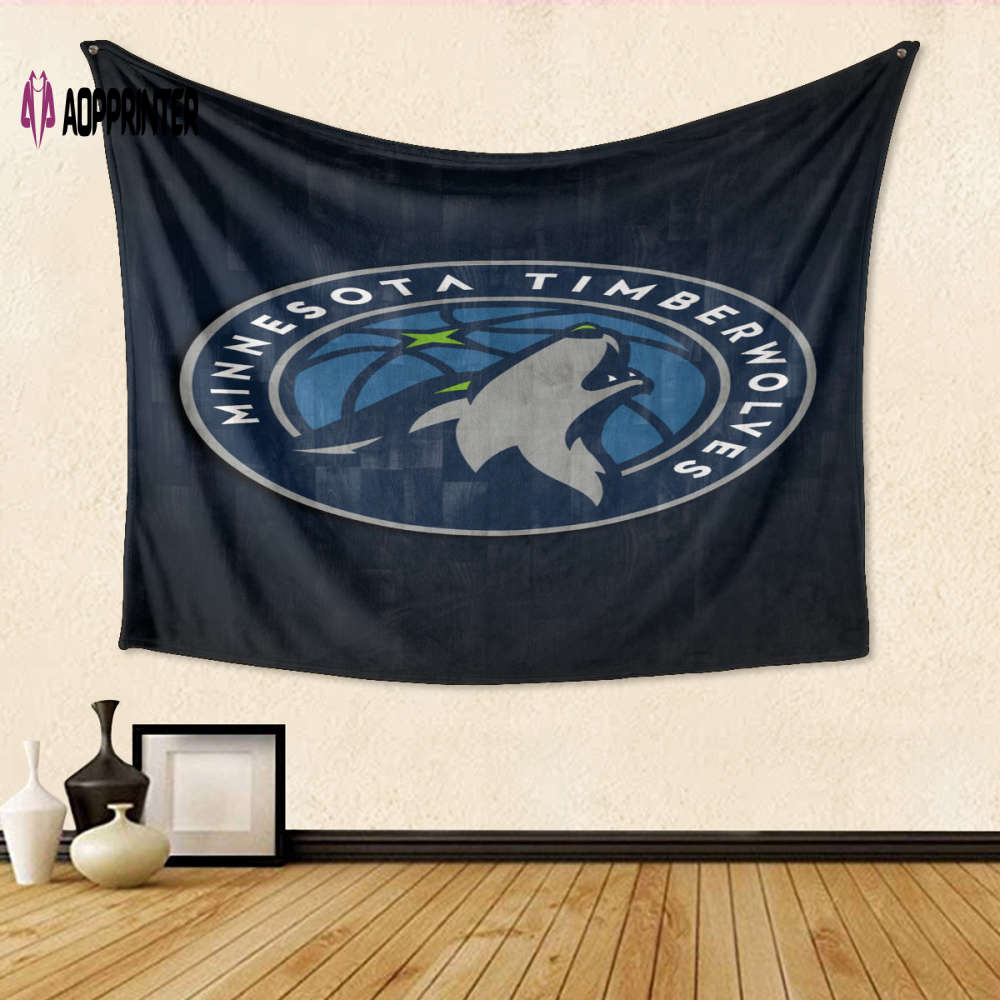 Minnesota Timberwolves Emblem v1 3D Full Printing Tapestry – Perfect Gift for True Fans! Minnesota Timberwolves Emblem v1 3D Full Printing Tapestry – Perfect Gift for True Fans!
