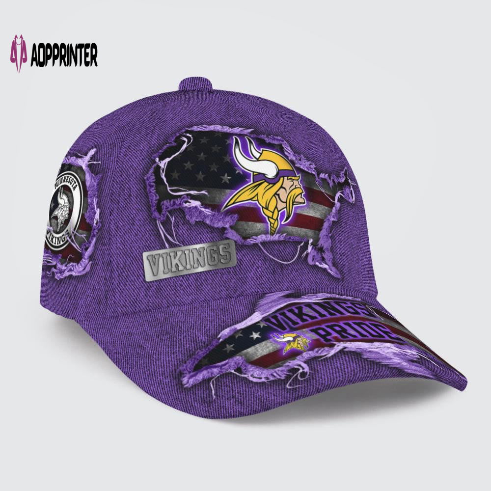 Minnesota Vikings American Flag Classic Baseball Classic Baseball Classic Cap Men Hat Men Hat Minnesota Vikings American Flag Classic Baseball Classic Baseball Classic Cap Men Hat Men Hat
