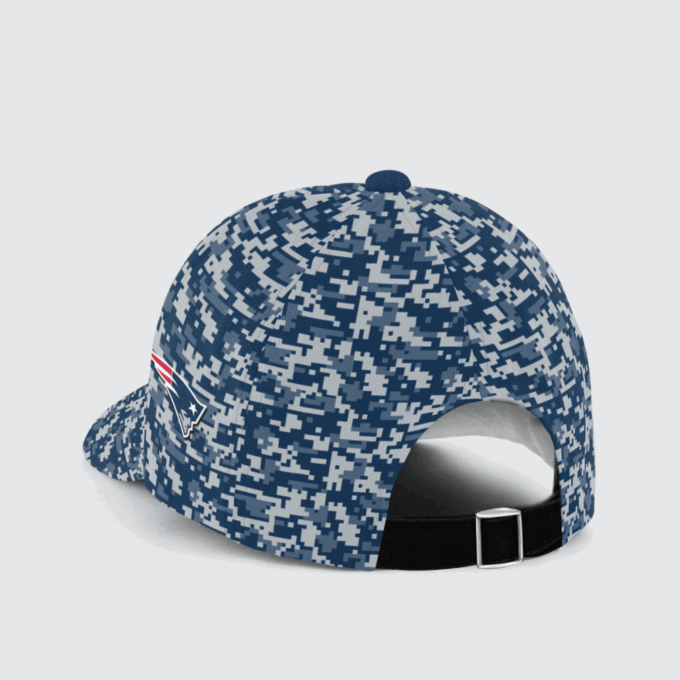 New England Patriots Digital Camo AOP Classic Baseball Classic Baseball Classic Cap Men Hat Men Hat