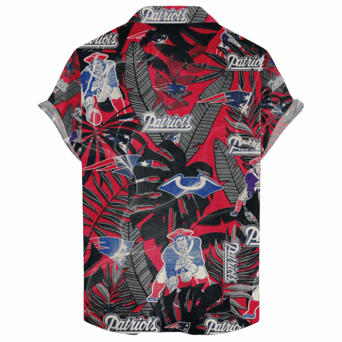 New England Patriots Hawaiian Retro “Logo Revolutions” NFL 2024