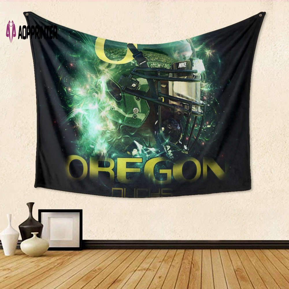 Oregon Ducks Player TA21 Gift For Fan 3D Full Printing Tapestry Oregon Ducks Player TA21 Gift For Fan 3D Full Printing Tapestry
