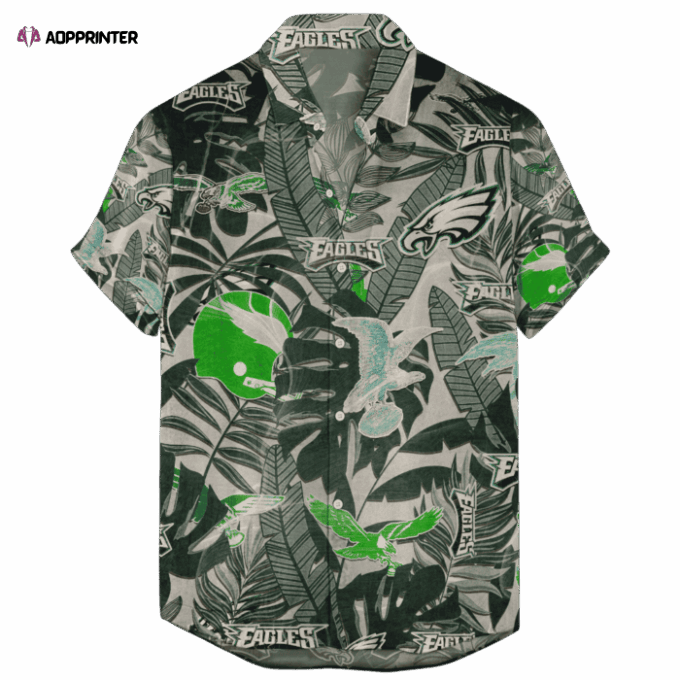Philadelphia Eagles Hawaiian Retro “Logo Revolutions” NFL 2024