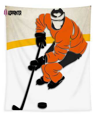 Philadelphia Flyers Rink Joe Hamilton Tapestry Philadelphia Flyers Rink Joe Hamilton Tapestry