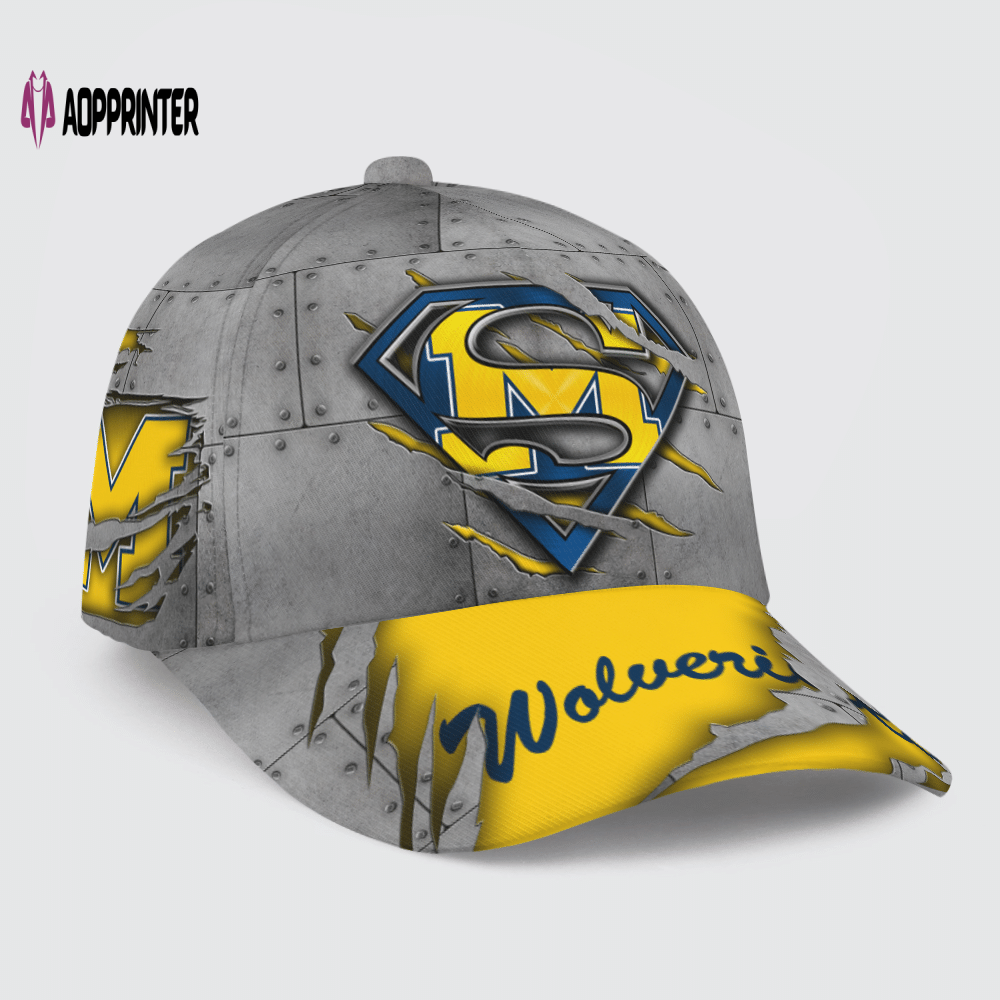Super Michigan Wolverines Baseball Classic Baseball Classic Cap Men Hat Men Hat Super Michigan Wolverines Baseball Classic Baseball Classic Cap Men Hat Men Hat