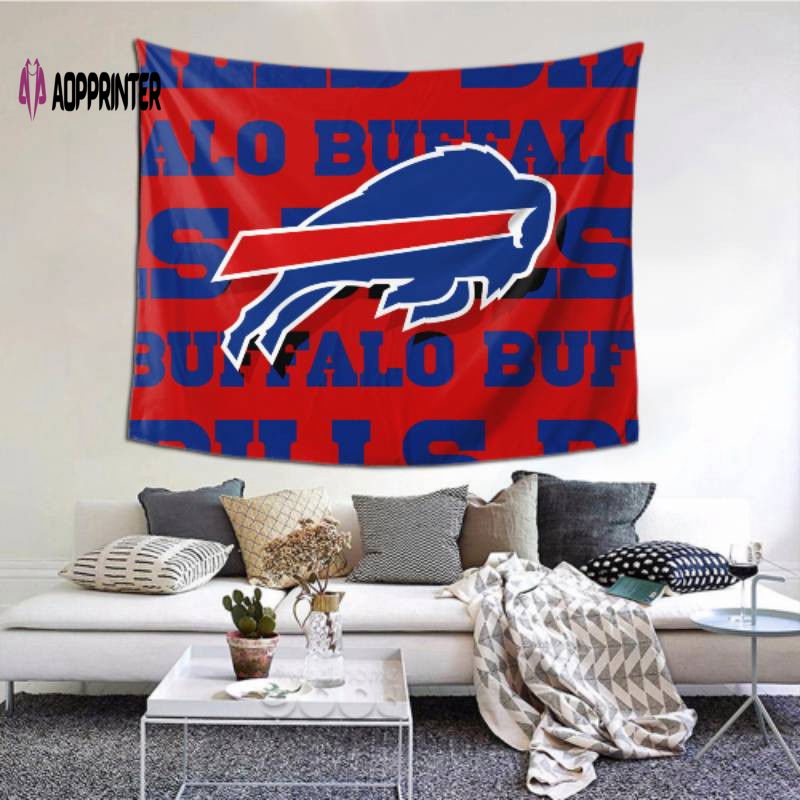 Cozy Buffalo Bills Tapestry Wall Hanging -150800: Perfect for Table Cloth Cozy Buffalo Bills Tapestry Wall Hanging -150800: Perfect for Table Cloth